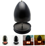 Iron Candle Warmer Lamp with Elegant Egg-Shaped Shade, Safe Flameless Scent Melting for Cozy V1341-ZY-CL9PZAWH-WHITE