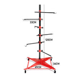 Universal Auto Paint Stand Panel Tree Paint Rotating Stand Center Post Hang Paint Spray with 4 V985-ROTATINGPAINTSTAND