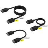 Corsair iCUE LINK Cable Kit with Straight connectors - 100mm x 1, 200mm x 1, 600mm x 1 Black V1202-V2-CAC-ICLK-CBKIT-K
