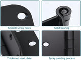 20 Pack Matte Black Door Hinges 3x3 Inch Standard Bedroom Door Hinge,Black Hinges for Interior Doors V1259-DP01-A-3408