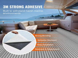 Boat Flooring, EVA Foam Boat Decking 94.5" x 35.4", Non-Slip Self-Adhesive Flooring, 23.2 sq.ft V952-CBZZFHPMDDHSS4TPHV0
