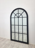 Window Style Mirror - Black Arch 70 CM x 130 CM V292-MIRR-ARCH001