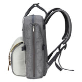 Alfresco 4 Person Picnic Basket Set Backpack Bag Insulated Grey PICNIC-BAG-4PPL-GRWH