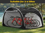 Giantz Bike Storage Tent Outdoor Waterproof UV Resistant Shelter w/ Ventilation BST-210D-M150-GY