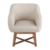 Artiss Armchair Tub Chair Beige Aston FA-CHAIR-ACC024-BG