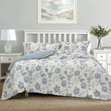 Algodon Abigail Multi Lightly Quilted Cotton Jacquard Quilt Cover Set King V442-INT-QUILTCS-ABIGAILJACQUARD-MULTI-KI