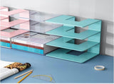 Acrylic Purse Organizer for Handbags and Wallets, Clear Closet Storage Rack with 4 Compartments, Set V1237-ZY-924-141