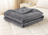 Giselle 5.5KG Weighted Blanket Adults Kid Anti Anxiety Gravity Blankets Sherpa Fleece WBLANKET-DUAL-180-55KG