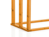 CARLA HOME Bamboo Towel Bar Holder Rack 3-Tier Free Standing for. Towel Racks. Towel Rail V178-36011