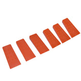 6pcs Chainsaw Wedges Increasing Friction Red Durable Plastic Tree Cutting Supplies for Woodworking V1294-YM0523-3111210402511