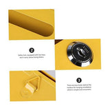 1Pcs Mailbox with Lock Wall Hanging Key Box is Suitable for Small Letters Iron Door V1369-AZ3-W-12693