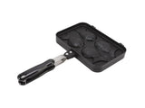 Taiyaki Fish Shape Cake Maker, Non-Stick Double Baking Pan Waffle Mold V1263-JX-2976