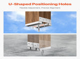 6x6 Post Base 10 Pcs, Inner Size 5.49x5.57inch/139.5x141.5mm Concrete Post Anchor, Heavy-Duty V952-HNTJZ66YC10JO06CH001V0