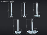 5 Pcs PVC Fitting Socket Saver Set with 1/2 Inch, 3/4 Inch, 1-1/2 Inch, 2 Inch, 3 Inch Head, PVC V1192-AZ-W-10757