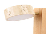 LED Wall Mounted Light Rotation Warm Light Hardwired Wall Sconces Lamp for Bedroom Original Wood V1294-YM0901-3119250032711