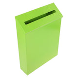 Light Green Wall Mount Iron Mailbox for Outdoor Storage and Home Organization V1370-AZ4-10643