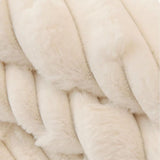 Super Soft Plush Non-Slip Sofa Cushion Covers, Thick Rabbit Plush Sofa Cushion Super Soft Faux Fur V1258-DP02-F-777