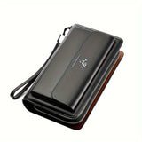 Men'S Clutch Bag Business Clutch Portable Clutch Men'S Accessories - Black - Size m V1347-918-98460-BLK-M