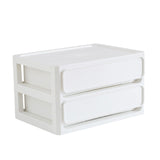 Storage Drawer Multi Layers Stackable Dustproof Desktop Storage Box Organizer for Student Dormitory V1294-YM0521-3117230084711