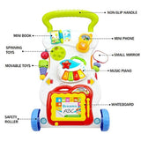 First Step Walker Baby Push Toddler Toys Activity Centre Music Kids Balance V563-YU5099