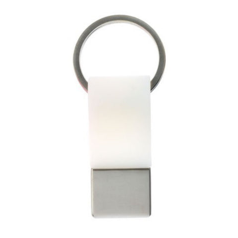100x Coda Key Tag Keyring Key Ring School Bag Badge - White V563-65_615-100PCS