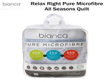 Bianca Pure Microfibre All Seasons Quilt Super King V442-BCA-QUILT-ALLSEASONS-WHITE-SK