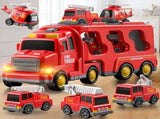 Truck Toys for 3 4 5 6 Years Old Boys,Toddler Car Toys for Toddler Boys Ages 3-5,Fire Toys Car V1369-AZ3-W-21527