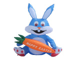 1.2 m Easter Inflatables Rabbit Cartoon Cute Fun Innovative Blow Up Easter Inflatable Outdoor V1294-YM0901-3115230150413