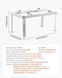 Mini Split Ground Stand Adjustable for 9000-24000 BTU 200kg Load V952-KDDMZJDCZJ90CZ0JYV0
