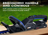 POWERBLADE HH4 20V Cordless Electric Hedge Trimmer Kit, with Lithium Battery and Fast Charger V219-HTMHCSPBHT2A