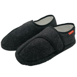ARCHLINE Orthotic Plus Slippers Closed Scuffs Pain Relief Moccasins - EUR 37 V563-AS801-CHARCOAL-37