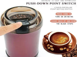Mini Peanut Butter Machine Portable Nut Grinder with Transparent Cover 150W Motor Home Kitchen, V1189-LC-RY-00039