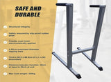 Solid Dip Station Power Tower for Home Gym Strength Training Upper Body Workouts V63-784855