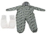 Double Zippers One Piece Bee Suit Beekeeping Protective Clothes with for Beekeeper V1294-YM0901-3111200086811