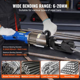 VEVOR 1500W Electric Hydraulic Rebar Bender up to 3/4 Inch #6 Rebar V952-STSDDGJWQJ20YZTK6V3