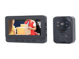 Video Doorbell Camera 4.3 Inch Clear Display Wireless Intercom 8MP 1080P HD 170 Degree Wide Angles V1294-YM0901-3114240038811