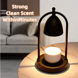 Battery candle warmer with 2 Bulbs/Electric Candle Warmer with Timer/Christmas Gifts for Candle V1369-AZ3-W-16025