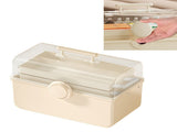 Medicine Storage Box Plastic Multi Layer Portable Aid Kit Container Family Emergency Kit Organizer V1294-YM0901-3117240060711