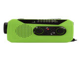 Emergency Radio Hand Power Generation Solar Radio with LED Flashlight 2000mah Charging for Camping V1294-YM0523-3115220020414