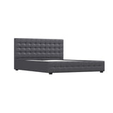Milano Decor Eden Gas Lift Bed - Dark Grey - King ABM-10001888