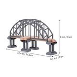 Train Scene Toy Infant Toys Catnip Baby Locomotive Track Bridge Wooden Travel V1369-AZ3-W-16489