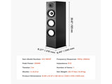 Floorstanding Speaker, 2-Way, Floor-Standing Tower Speaker with 25.4 mm Tweeter, 165.1 mm Woofer, V952-WYLDSYSQ1GZ6F86M3001V0