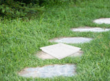 Durable White Polypropylene Concrete Mold for Pathway Stones with Convenient Brick Template V1192-AZ-W-22445