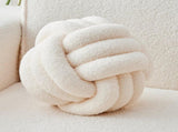Decorative Throw Knot Pillow Ball for Home Chair Sofa Couch Bed Aesthetic Round Decor Pillows V1259-DP01-A-3431