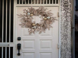 Christabelle Champagne Glitter Christmas Wreath - 61cm 112_SHD8066