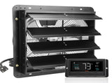 Shutter Exhaust Fan, 406 mm /16inch with Temperature Humidity Controller, EC-motor, 1747 CFM, V952-BYCSPQSDJEC16PFKWV3