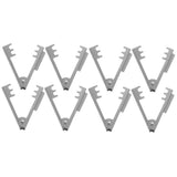 Rose Thorn Copper Plated Iron Garden Tool Set for Gardening 8 Pieces and -Resistant V1369-AZ3-W-20832