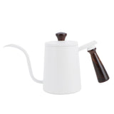 700ml Hand Drip Coffee Pot 304 Stainless Steel Long Spout Coffee Making Kettle with Wooden Handle V1294-YM0718-3118210018511