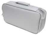 Files Storage Bag Multifunction Fireproof Waterproof Office Document Organizer Silver V1294-YM0721-3117210056311
