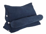 Large Backrest 60x22x50cm Triangular Design Detachable Soft Comfortable Reading Pillow Backrest for V1294-YM0523-3117220061719